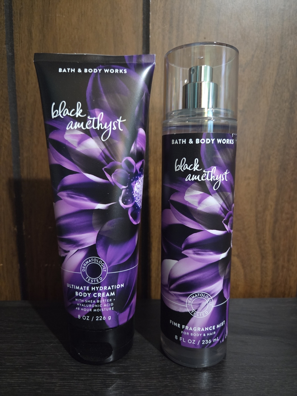 Bath & Body Works Black Amethyst Body Cream & Fragrance Mist